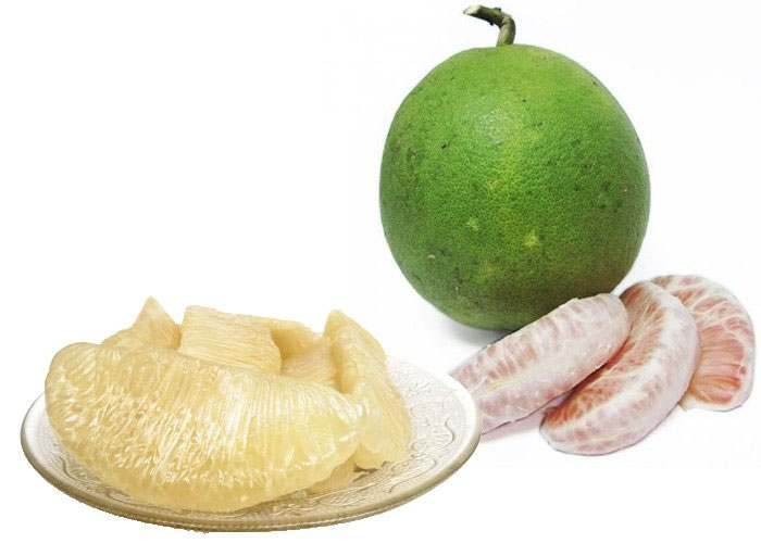 qua-buoi-2 Ăn cùi trắng của bưởi giúp cải thiện chứng táo bón.