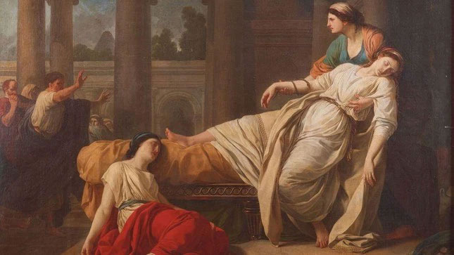 Nữ hoàng Cleopatra VII trong các bức tranh cổ đại.
