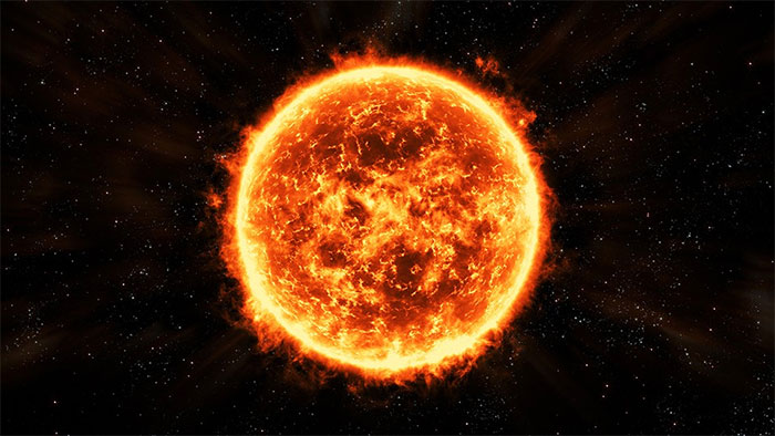mat-troi Phản ứng hạt nhân nguyên tử đã giải thích nguồn năng lượng Mặt trời.