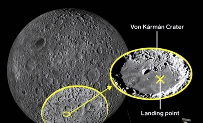 mieng-nui-lua-von-karman Miệng núi lửa Von Kármán.