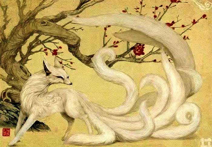 than-thu-trong-son-hai-kinh-2 Cửu vĩ hồ.