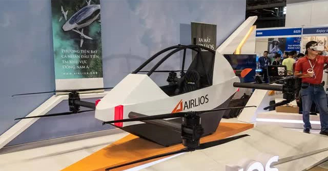 Mô tô bay Airlios: từ nguyên mẫu trưng bày đến lộ trình thương mại
